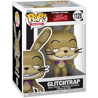 Funko Pop! Spel: Five Nights at Freddy's Glitchtrap Samlarobjekt vinylfigur Presentidé Officiella varor Leksaker för barn och vuxna TV-spel fans Funko Pop! Spel: Five Nights at Freddy's Glitchtrap Samlarobjekt vinylfigur Presentidé Officiella varor Leksaker för barn och vuxna TV-spel fans
