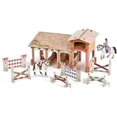 Papo set Poney Club 2017, 80310, flerfärgad Papo set Poney Club 2017, 80310, flerfärgad