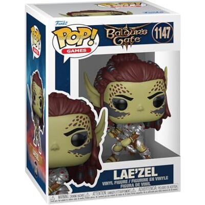 Funko Pop! Spel: Baldur's Gate 3 Lae'zel Samlarobjekt vinylfigur Presentidé Officiella varor Leksaker för barn och vuxna TV-spel fans modellfigur för samlare Funko Pop! Spel: Baldur's Gate 3 Lae'zel Samlarobjekt vinylfigur Presentidé Officiella varor Leksaker för barn och vuxna TV-spel fans modellfigur för samlare