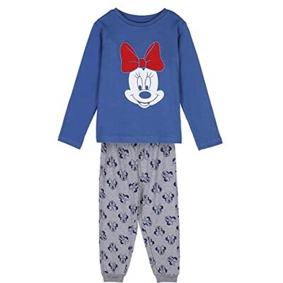 CERDÁ LIFE'S LITTLE MOMENTS flickor Pyjamas Fille D'hiver De Mimmi Pigg 100% bomull avec T-shirt Många långa ärmar et Pantalon – Licence Officielle Disney Pyjamasset CERDÁ LIFE'S LITTLE MOMENTS flickor Pyjamas Fille D'hiver De Mimmi Pigg 100% bomull avec T-shirt Många långa ärmar et Pantalon – Licence Officielle Disney Pyjamasset
