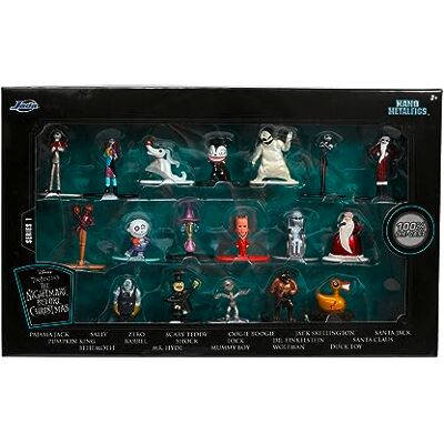 Jada Toys 253075006 Nightmare bef. Christmas Nano Multipack Nightmare bef. Christmas Nanofigurer i Metall, Perfekta att Samla, 4 cm, Från 3 år Jada Toys 253075006 Nightmare bef. Christmas Nano Multipack Nightmare bef. Christmas Nanofigurer i Metall, Perfekta att Samla, 4 cm, Från 3 år