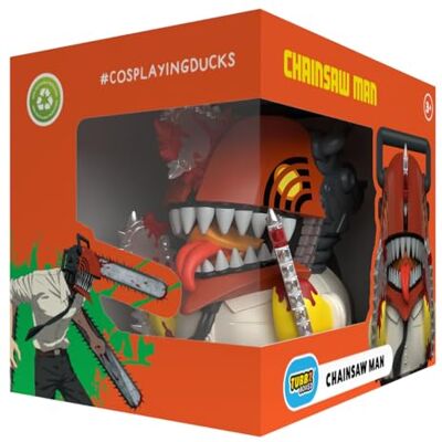 TUBBZ Boxad Utgåva: Chainsaw Man Som Cosplayande Badanka i Vinyl TUBBZ Boxad Utgåva: Chainsaw Man Som Cosplayande Badanka i Vinyl
