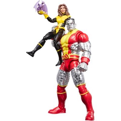 Marvel Legends Series X-Men Kitty Pryde och ’s Colossus i tvåpack, två Astonishing X-Men-actionfigurer på 15 cm för samlare, med inspiration från serietidningarna Fantastisk serietidningsinspirerad design Marvel Legends Series X-Men Kitty Pryde och ’s Colossus i tvåpack, två Astonishing X-Men-actionfigurer på 15 cm för samlare, med inspiration från serietidningarna Fantastisk serietidningsinspirerad design