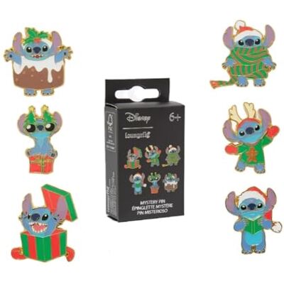 Funko Loungefly Disney Stitch Holiday Emaljnål 1 av 6 att samla stilar varierar Lilo och stygn Blind Box Emaljstift Söt Samlarobjekt Brosch för ryggsäckar och väskor Presentidé Funko Loungefly Disney Stitch Holiday Emaljnål 1 av 6 att samla stilar varierar Lilo och stygn Blind Box Emaljstift Söt Samlarobjekt Brosch för ryggsäckar och väskor Presentidé