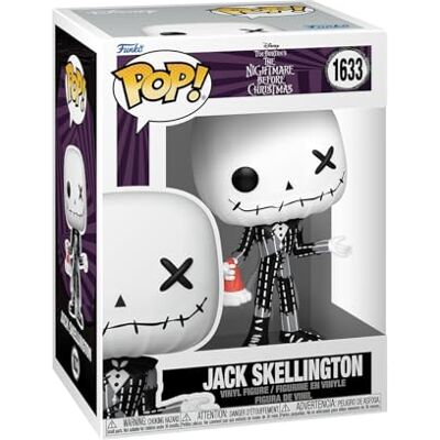 Funko Pop! Disney: Patchwork Jack Skellington TNBC Vinylfigur Samling Presentidé Officiell Merchandising Leksaker för Barn Och Vuxna Tecknade Fans Funko Pop! Disney: Patchwork Jack Skellington TNBC Vinylfigur Samling Presentidé Officiell Merchandising Leksaker för Barn Och Vuxna Tecknade Fans