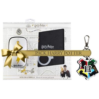 WONDEE Förpackning Harry Potter-presenter, Pendrive nyckelring USB 32 GB original Hogwarts + Harry Potter-matta och mus originella presenter Harry Potter-fans, Disney officiella varor WONDEE Förpackning Harry Potter-presenter, Pendrive nyckelring USB 32 GB original Hogwarts + Harry Potter-matta och mus originella presenter Harry Potter-fans, Disney officiella varor