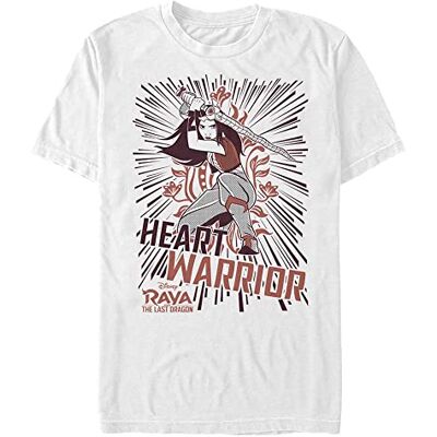 Disney unisex vuxen Raya The Last Dragon – Raya Heart Line Ekologisk Kortärmad T-shirt T-tröja Disney unisex vuxen Raya The Last Dragon – Raya Heart Line Ekologisk Kortärmad T-shirt T-tröja