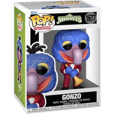 Funko Pop! TV: Muppets Gonzo The Muppets Vinylfigur Samling Presentidé Officiell Merchandising Leksaker för barn och vuxna Comedy Fans Samlarfigur Funko Pop! TV: Muppets Gonzo The Muppets Vinylfigur Samling Presentidé Officiell Merchandising Leksaker för barn och vuxna Comedy Fans Samlarfigur