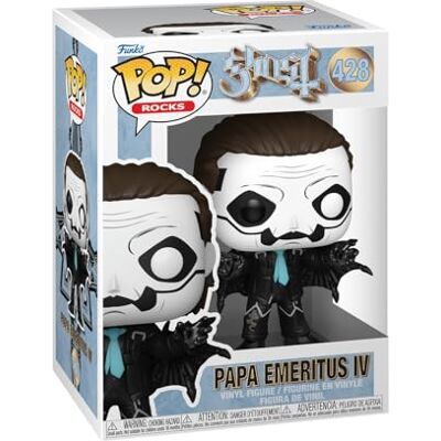 Funko Pop! Rocks: Ghost Band Papa Bat Samling Vinylfigur Presentidé Officiell Merchandising Leksaker för Barn Och Vuxna Musik Fans Samlarfigur Funko Pop! Rocks: Ghost Band Papa Bat Samling Vinylfigur Presentidé Officiell Merchandising Leksaker för Barn Och Vuxna Musik Fans Samlarfigur