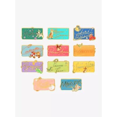 Funko Loungefly Disney Princess Ariel Signature Licence Plate Enamel Pin 1 of 6 To Collect Styles Vary Disney Princesses Blind Box Emaljstift Samlarstift För Ryggsäckar Funko Loungefly Disney Princess Ariel Signature Licence Plate Enamel Pin 1 of 6 To Collect Styles Vary Disney Princesses Blind Box Emaljstift Samlarstift För Ryggsäckar