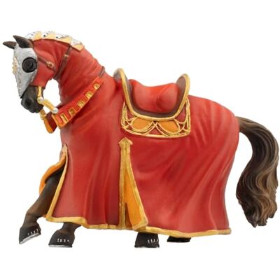 Bullyland 80768 Figur Figur World-Tournament Horse i rött Bullyland 80768 Figur Figur World-Tournament Horse i rött