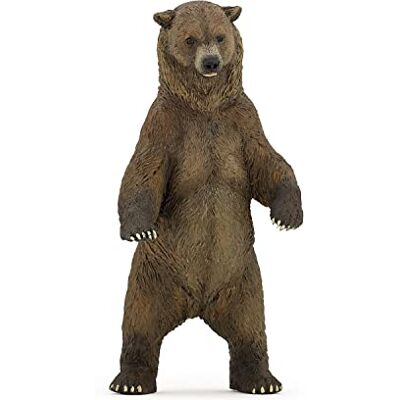 Papo – djurfigur – Grizzlybjörn – vilda djur – barnleksak från 3 år – äventyr i skogarna Papo – djurfigur – Grizzlybjörn – vilda djur – barnleksak från 3 år – äventyr i skogarna