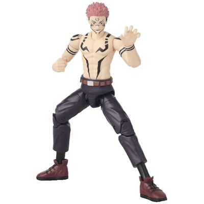 BANDAI Anime Heroes – Jujutsu Kaisen – Ryomen Sukuna Uniform Version – Actionfigur 17 cm – Officiellt licensierad Jujutsu Kaisen – Sukuna artikulerad figur – Leksak från 4 år – 36988 BANDAI Anime Heroes – Jujutsu Kaisen – Ryomen Sukuna Uniform Version – Actionfigur 17 cm – Officiellt licensierad Jujutsu Kaisen – Sukuna artikulerad figur – Leksak från 4 år – 36988