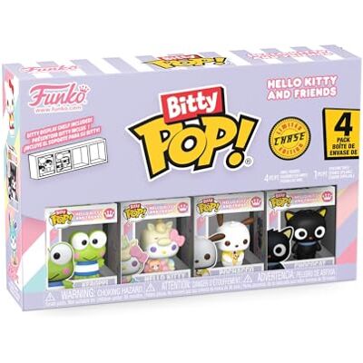 Funko Bitty Pop! Sanrio Keroppi 4 st en överraskning mystisk minifigur 0,9 tum (2,2 cm) Hello Kitty samlarobjekt Stapelbar Visningshylla ingår Presentidé Funko Bitty Pop! Sanrio Keroppi 4 st en överraskning mystisk minifigur 0,9 tum (2,2 cm) Hello Kitty samlarobjekt Stapelbar Visningshylla ingår Presentidé