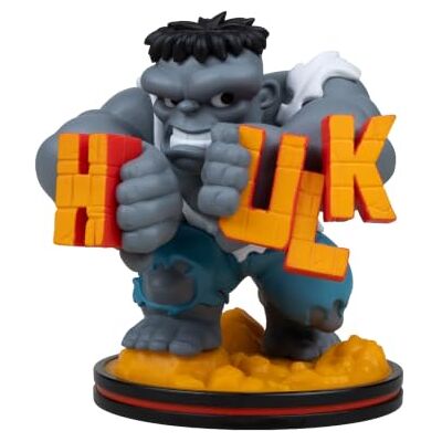 McFarlane Toys QMx Marvel Hulk 11,5 cm poserad Q-Fig leksaker Premium Marvel Hulk Q-Fig staty med en unik chibidesign, detaljerad skulptur och karakteristik finish McFarlane Toys QMx Marvel Hulk 11,5 cm poserad Q-Fig leksaker Premium Marvel Hulk Q-Fig staty med en unik chibidesign, detaljerad skulptur och karakteristik finish