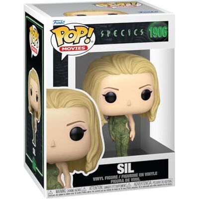Funko Pop! Movies: Species – Sil samlarfigur i vinyl presentidé officiella varor leksaker för barn och vuxna skräck fans samlarfigur och utställningsfigur Funko Pop! Movies: Species – Sil samlarfigur i vinyl presentidé officiella varor leksaker för barn och vuxna skräck fans samlarfigur och utställningsfigur