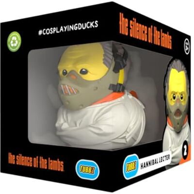 TUBBZ Boxad Utgåva: Skräck Hannibal Lecter Som Cosplayande Badanka i Vinyl TUBBZ Boxad Utgåva: Skräck Hannibal Lecter Som Cosplayande Badanka i Vinyl