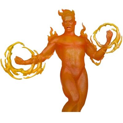 McFarlane Marvel mänsklig fackla 1:6:e skala samlarobjekt med scen (Marvel 2 i-One #10) leksaker McFarlane Marvel mänsklig fackla 1:6:e skala samlarobjekt med scen (Marvel 2 i-One #10) leksaker