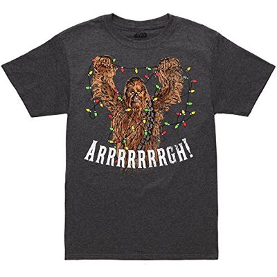 Star Wars Wookie Tree t-shirt för män, Ljung träkol, XL Star Wars Wookie Tree t-shirt för män, Ljung träkol, XL