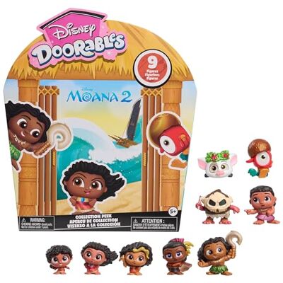 Disney Moana 2 Collection Peek, Collectible 1.5-inch mini toy figures, Kids Toys for Ages 5 Up by Just Play Disney Moana 2 Collection Peek, Collectible 1.5-inch mini toy figures, Kids Toys for Ages 5 Up by Just Play