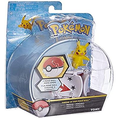 Pokémon Pokemon t18873d3 överkast 'n' Poke Ball, sorterad modell Pokémon Pokemon t18873d3 överkast 'n' Poke Ball, sorterad modell
