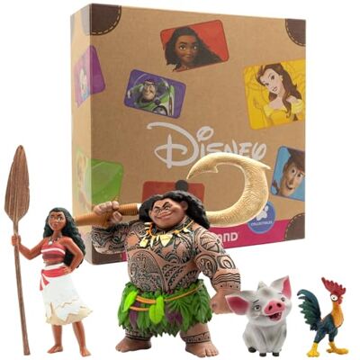 Bullyland 13261 – Spelfigurset Walt Disney Vaiana med Vaiana, halvgud Maui, gris Pua & Heiheihei, detaljrik, perfekt som en liten gåva för barn från 3 år Bullyland 13261 – Spelfigurset Walt Disney Vaiana med Vaiana, halvgud Maui, gris Pua & Heiheihei, detaljrik, perfekt som en liten gåva för barn från 3 år