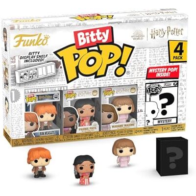 Funko Bitty Pop! HP GoF Ron 4pkE en överraskning mystisk minifigur 0,9 tum (2,2 cm) Harry Potter samlarobjekt Stapelbar Visningshylla ingår Presentidé Tårtunderlägg Funko Bitty Pop! HP GoF Ron 4pkE en överraskning mystisk minifigur 0,9 tum (2,2 cm) Harry Potter samlarobjekt Stapelbar Visningshylla ingår Presentidé Tårtunderlägg