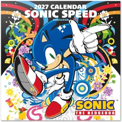 Grupo Erik Sonic The Hedgehog Wall Calendar 2027 UK Gifts, Merchandise Official Sonic The Hedgehog Calendar 2027 Square Wall Planner Month to View, Family Calendar 2027 UK Gaming Sonic Merch Grupo Erik Sonic The Hedgehog Wall Calendar 2027 UK Gifts, Merchandise Official Sonic The Hedgehog Calendar 2027 Square Wall Planner Month to View, Family Calendar 2027 UK Gaming Sonic Merch