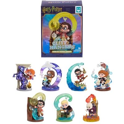 Harry Potter HAPPY HAUL ™ Cliff Hangers Hover Figures Assortment, Surprise Collectible Toy Figure in Blind Box with Display Stand, 2 Inches Tall, Short-Run Drop, Ages 8 and up Harry Potter HAPPY HAUL ™ Cliff Hangers Hover Figures Assortment, Surprise Collectible Toy Figure in Blind Box with Display Stand, 2 Inches Tall, Short-Run Drop, Ages 8 and up