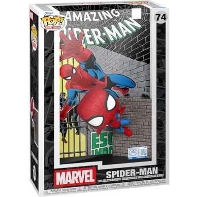 Funko Pop! Comic Cover: Marvel – Spider-Man '65 – Marvel Comics- vinyl samlarfigur – presentidé – officiella handelsvaror – leksaker för barn och vuxna – Superheroes-fans Funko Pop! Comic Cover: Marvel – Spider-Man '65 – Marvel Comics- vinyl samlarfigur – presentidé – officiella handelsvaror – leksaker för barn och vuxna – Superheroes-fans