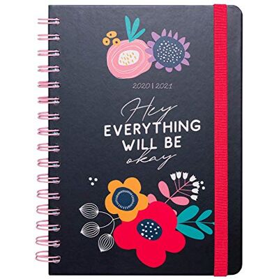 Blummen A5 2020/2021 Veckoplaner - Agenda Blummen A5 2020/2021 Veckoplaner - Agenda