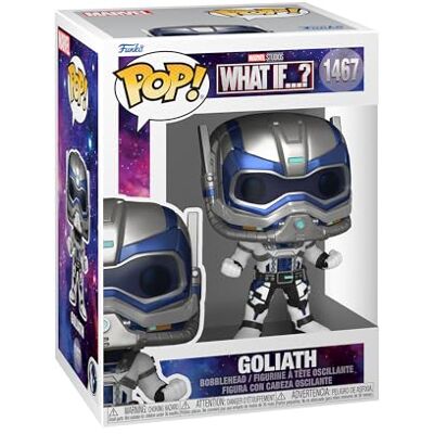 Funko POP! Vinyl: Marvel – What If – Goliath – vinyl samlarfigur – presentidé – officiella handelsvaror – leksak för barn och vuxna – modellfigur för samlare och display Funko POP! Vinyl: Marvel – What If – Goliath – vinyl samlarfigur – presentidé – officiella handelsvaror – leksak för barn och vuxna – modellfigur för samlare och display