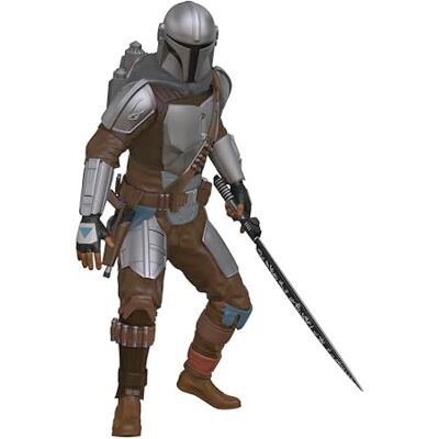 Hallmark Keepsake Christmas Ornament 2024, Star Wars: The Mandalorian Wielding the Darksaber, Gifts for Star Wars Fans Hallmark Keepsake Christmas Ornament 2024, Star Wars: The Mandalorian Wielding the Darksaber, Gifts for Star Wars Fans