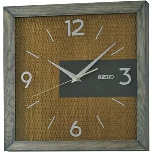 SEIKO Väggklocka - Eik - Grå - 33cm SEIKO Väggklocka - Eik - Grå - 33cm