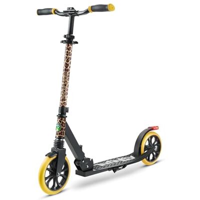 SereneLife Vikbar sparkcykel – stående sparkcykel för tonåringar och vuxna med gummigrepp vid spetsen, legeringsdäck, justerbar T-stång styrets höjd, släta glidhjul, enkel manövrering SereneLife Vikbar sparkcykel – stående sparkcykel för tonåringar och vuxna med gummigrepp vid spetsen, legeringsdäck, justerbar T-stång styrets höjd, släta glidhjul, enkel manövrering