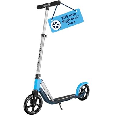 HUDORA Bigwheel 205 Pure 14318 Sparkcykel, Blå, Silver, Upp till 100 kg HUDORA Bigwheel 205 Pure 14318 Sparkcykel, Blå, Silver, Upp till 100 kg