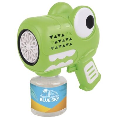 Blue Sky Automatisk bubbelmaskin tvålbubblor krokodil rosa plast 042871 trådlös leksak för barn utomhuslek sommarlek födelsedag 3 år Blue Sky Automatisk bubbelmaskin tvålbubblor krokodil rosa plast 042871 trådlös leksak för barn utomhuslek sommarlek födelsedag 3 år