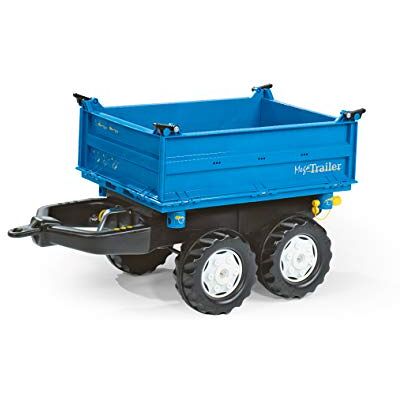 Rolly Mega Trailer traktorberlock (för barn från 3 – 10 år, tvåaxshängare, trehjulingsmuggare) 121106 Rolly Mega Trailer traktorberlock (för barn från 3 – 10 år, tvåaxshängare, trehjulingsmuggare) 121106