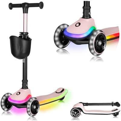 Lionelo Mey Trehjulig Sparkcykel med LED-hjul & Lysande Plattform (3+ år) Lionelo Mey Trehjulig Sparkcykel med LED-hjul & Lysande Plattform (3+ år)