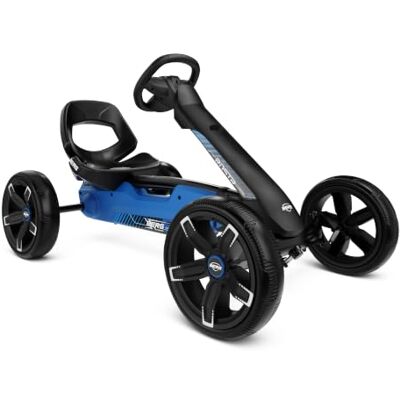 BERG Pedalgokart Reppy Roadster med soundbox Barnfordon, sparkfordon med hög säkerhetsstandard, barnleksaker lämpliga för barn i åldern 2,5–6 år BERG Pedalgokart Reppy Roadster med soundbox Barnfordon, sparkfordon med hög säkerhetsstandard, barnleksaker lämpliga för barn i åldern 2,5–6 år