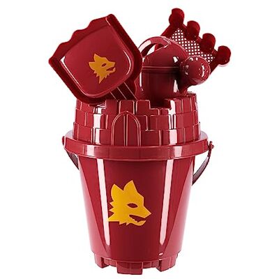 AS Roma ASRBEACHSET, Unisex Barn, Röd, Standard S AS Roma ASRBEACHSET, Unisex Barn, Röd, Standard S