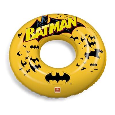 Mondo Toys BATMAN Swim Ring Uppblåsbar Donut Living Simring Perfekt för pojkar/flicka som kan användas i pool/hav 16977 Mondo Toys BATMAN Swim Ring Uppblåsbar Donut Living Simring Perfekt för pojkar/flicka som kan användas i pool/hav 16977