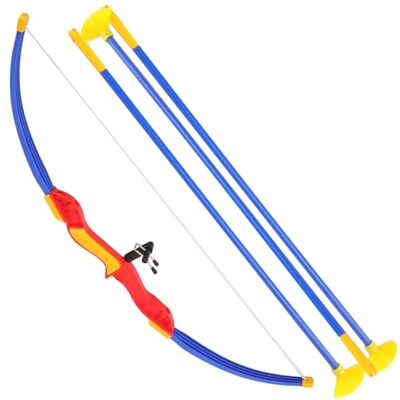 Blue Sky Bågskytteset skicklighets- och friluftsspel 047854 flerfärgad plast 57 cm barnleksak pilar båge från 6 år Blue Sky Bågskytteset skicklighets- och friluftsspel 047854 flerfärgad plast 57 cm barnleksak pilar båge från 6 år