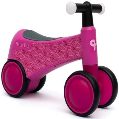 Hurtle Balanscykel för småbarn, Babyleksak för åldrarna 1–3, Pedalfri Balanstränare för baby med upplysta styren, Stabila körleksaker för småbarn 1–3, Utvecklar styrning och kontroll, Rosa Hurtle Balanscykel för småbarn, Babyleksak för åldrarna 1–3, Pedalfri Balanstränare för baby med upplysta styren, Stabila körleksaker för småbarn 1–3, Utvecklar styrning och kontroll, Rosa