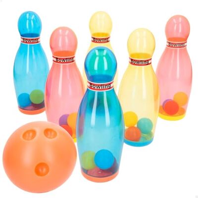 COLORBABY Roligt område! Bowlingspel, Bowling 7,5 x 21 cm, Boll Ø10 cm, Leksaker för barn, Barnleksak Utomhus, Leksaker Träning, Sommarleksaker, Från 3 år (47688) COLORBABY Roligt område! Bowlingspel, Bowling 7,5 x 21 cm, Boll Ø10 cm, Leksaker för barn, Barnleksak Utomhus, Leksaker Träning, Sommarleksaker, Från 3 år (47688)