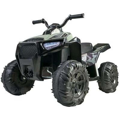 Feber Quad Boxer 12 V, 12 V batteridrivet elfordon, med framåt, bak och broms, upp till 5 km/h, laddare ingår, 45 min uppsättning, +3 till 5 år, berömd (FEN45000) Feber Quad Boxer 12 V, 12 V batteridrivet elfordon, med framåt, bak och broms, upp till 5 km/h, laddare ingår, 45 min uppsättning, +3 till 5 år, berömd (FEN45000)