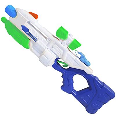 Blue Sky Vattenpistol utomhusspel 048188 vit plast 60 cm barnleksak strandspel pool från 3 år Blue Sky Vattenpistol utomhusspel 048188 vit plast 60 cm barnleksak strandspel pool från 3 år