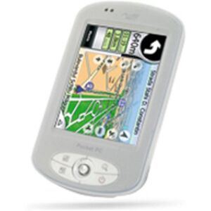 BLUETRADE Silikonfodral (färg: vit) för MITAC MIO P350, P550 BLUETRADE Silikonfodral (färg: vit) för MITAC MIO P350, P550