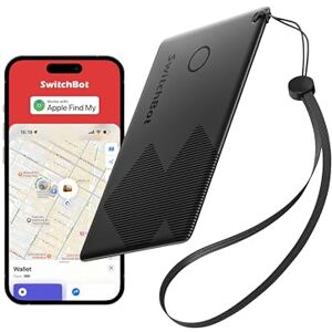 SwitchBot Plånboksspårarkort NFC-kompatibel, svart SwitchBot Plånboksspårarkort NFC-kompatibel, svart