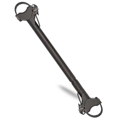 Fischer Cykelramsadapter, variabel adapter för säker och praktisk cykeltransport, lämplig för rör upp till 6 cm i diameter, avstånd upp till 65 cm mellan sadelstolpe och styret, svart Fischer Cykelramsadapter, variabel adapter för säker och praktisk cykeltransport, lämplig för rör upp till 6 cm i diameter, avstånd upp till 65 cm mellan sadelstolpe och styret, svart